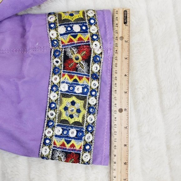 Top Show Lilac Purple Platform 6.5" High Heel Thigh Crotch Boots Size 5.5 - Picture 5 of 10